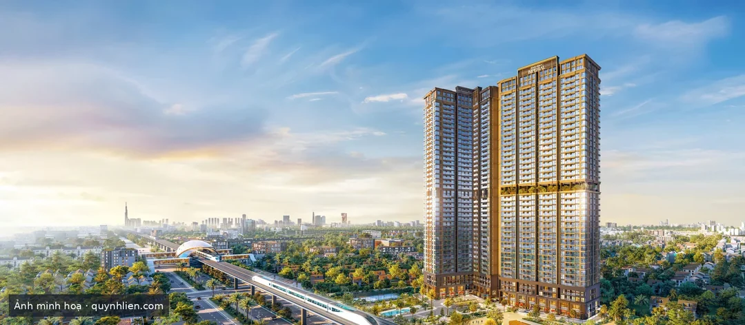 Phối cảnh tổng thể dự án Khải Hoàn Imperial do chủ đầu tư công bố