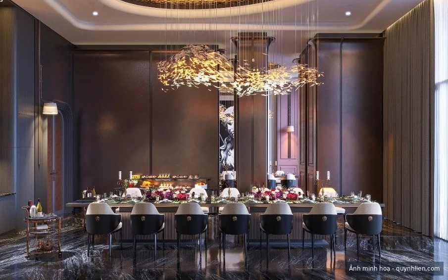 Trung tâm khánh tiết trên tầng cao của Khải Hoàn Imperial